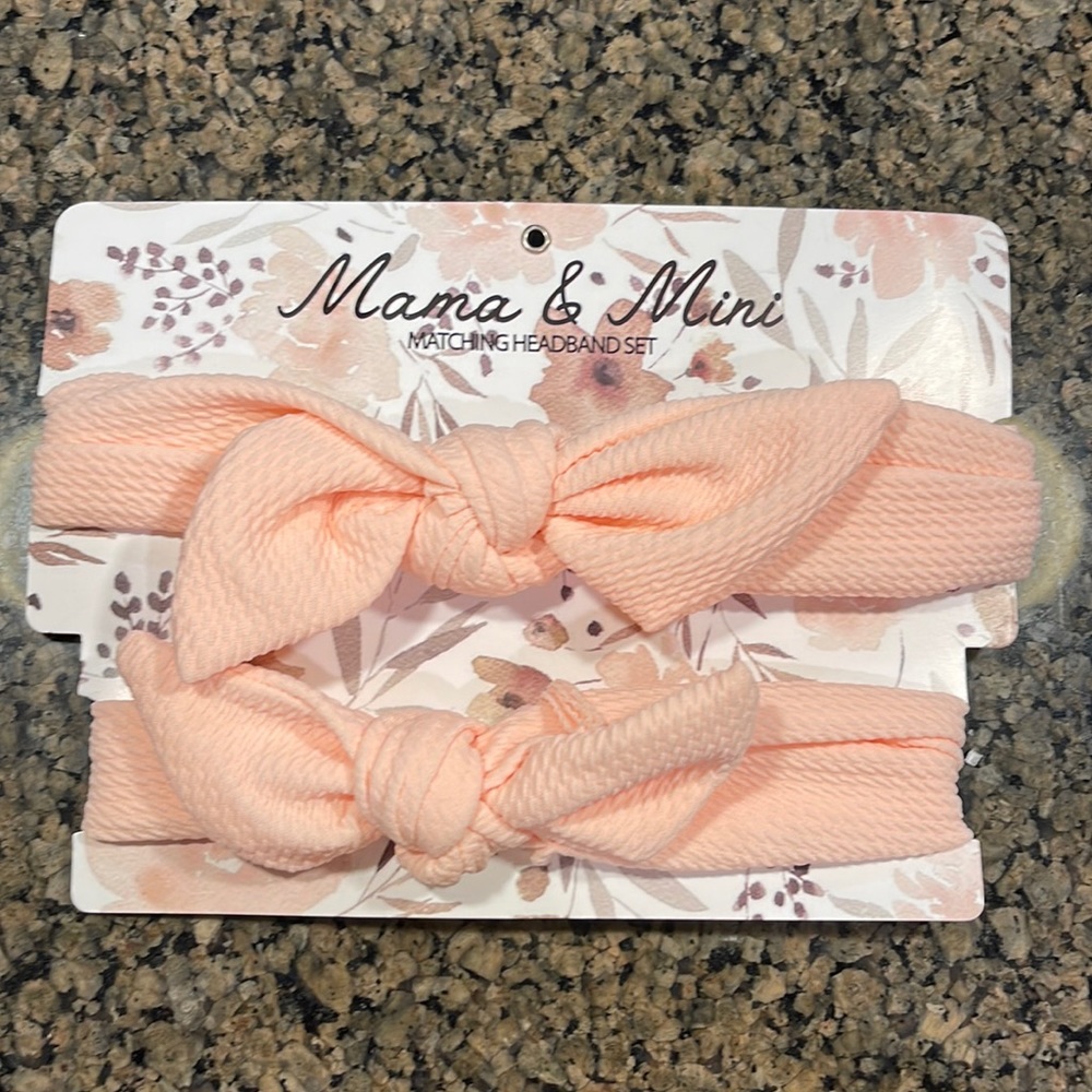 New Mama & Mini matching Headband Set